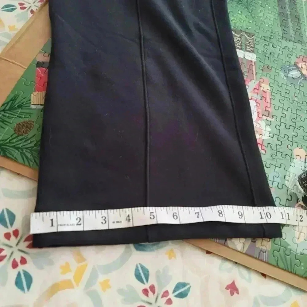 Athleta Black Retro Straight Leg Jogger Pants  Pockets Women's Size Medium - Picture 8 of 12